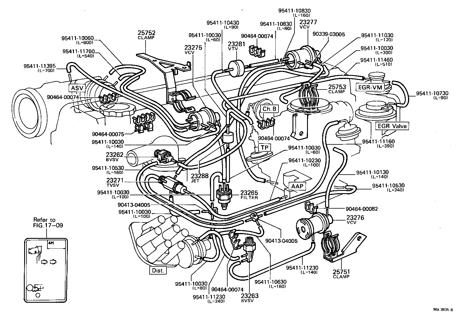  CRESSIDA |  VACUUM PIPING