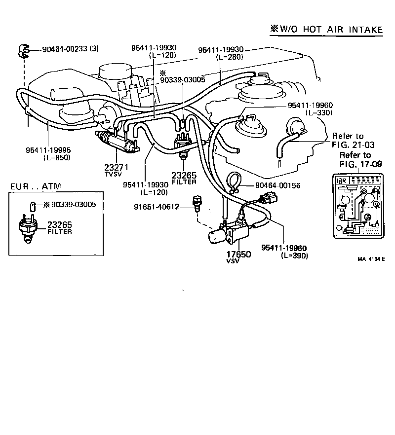  CELICA |  VACUUM PIPING