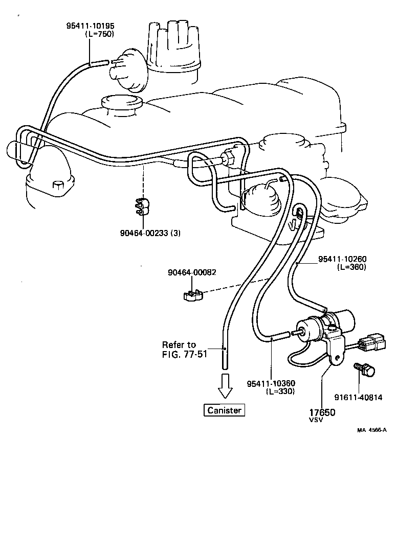  HIACE |  VACUUM PIPING