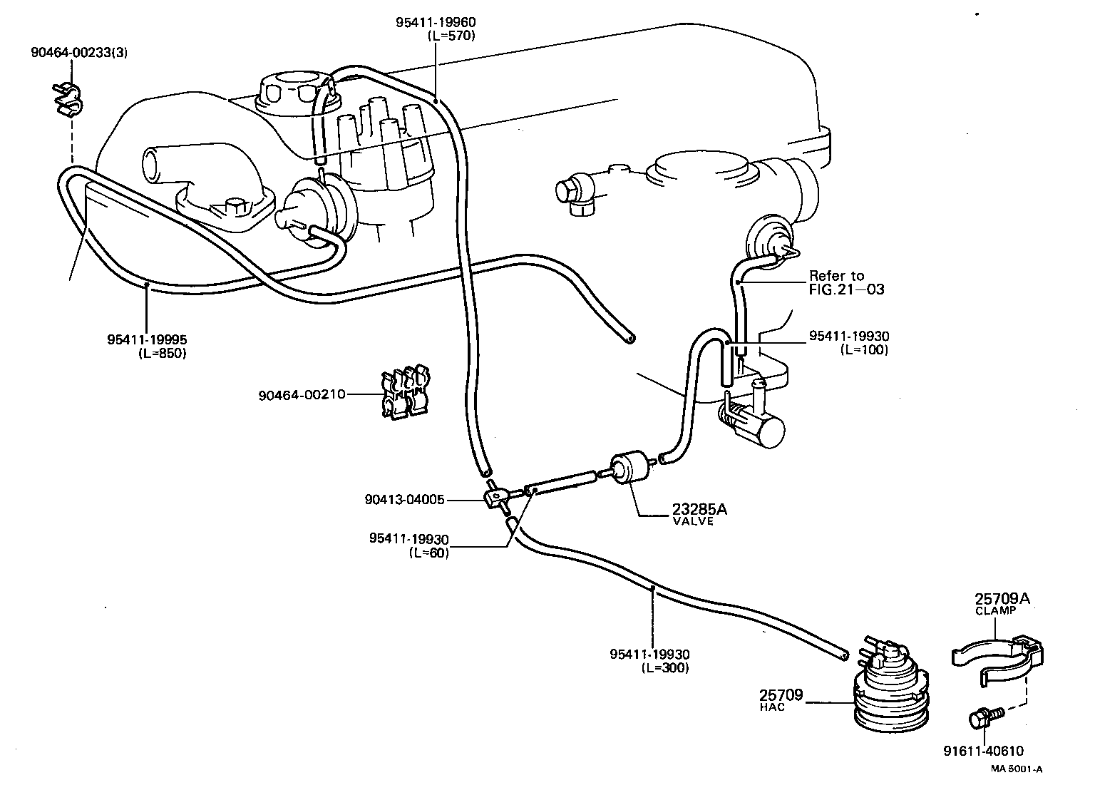  CRESSIDA |  VACUUM PIPING