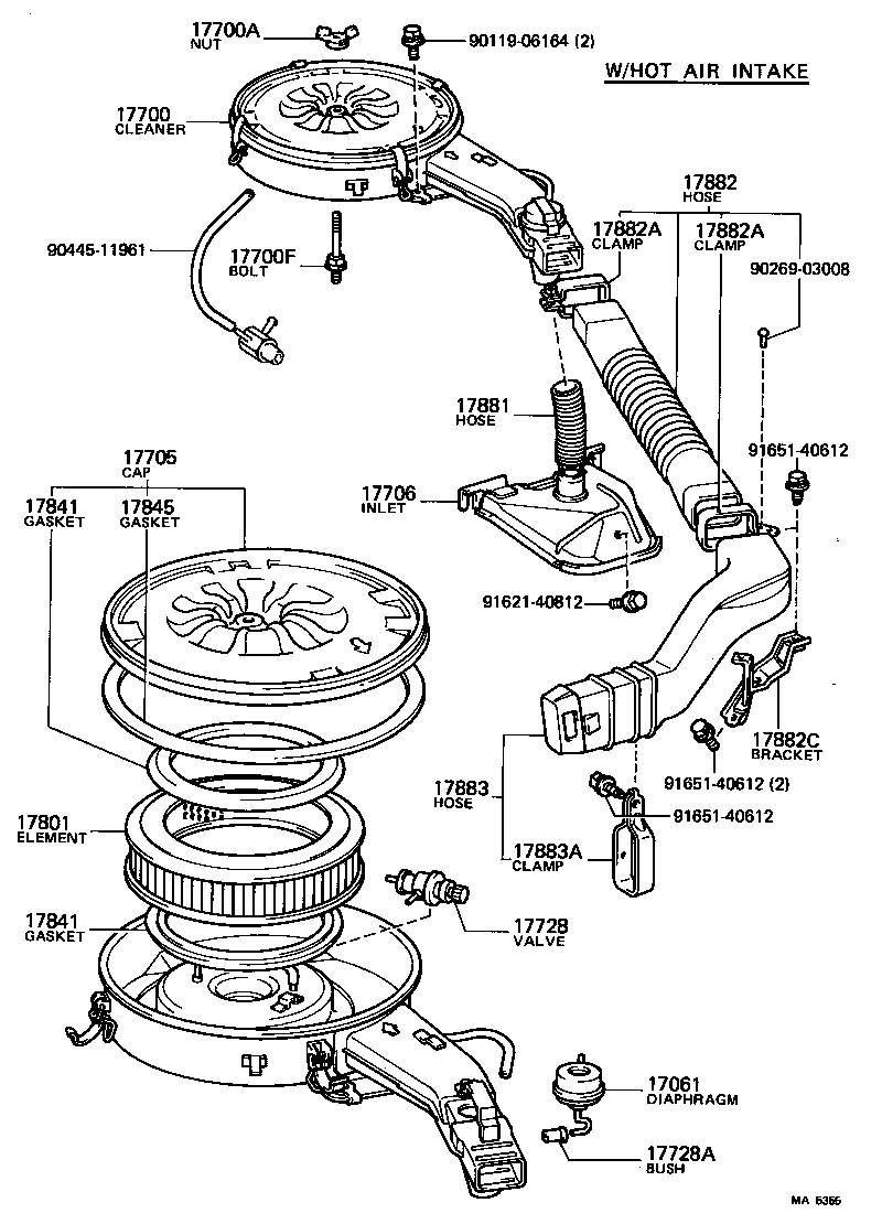  CELICA |  AIR CLEANER