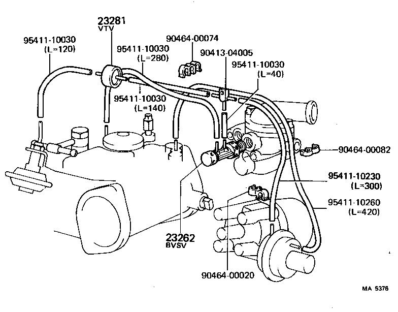  CELICA |  VACUUM PIPING