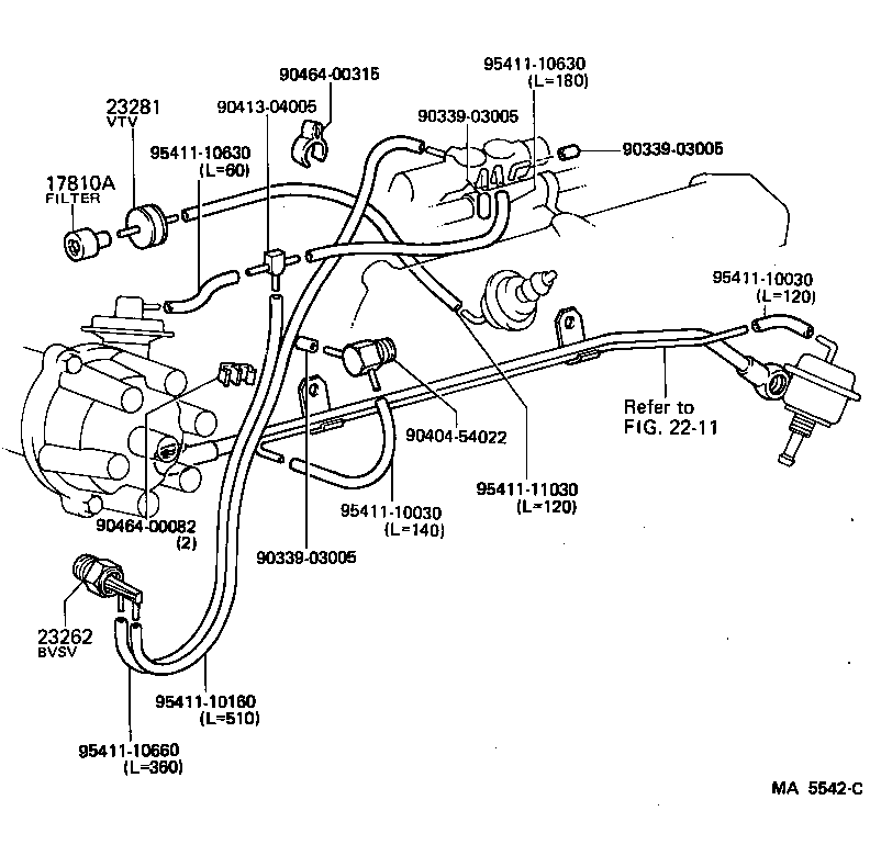  CELICA |  VACUUM PIPING