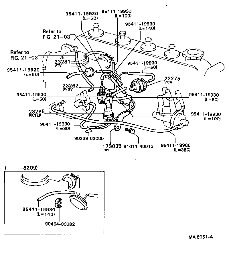  CRESSIDA |  VACUUM PIPING