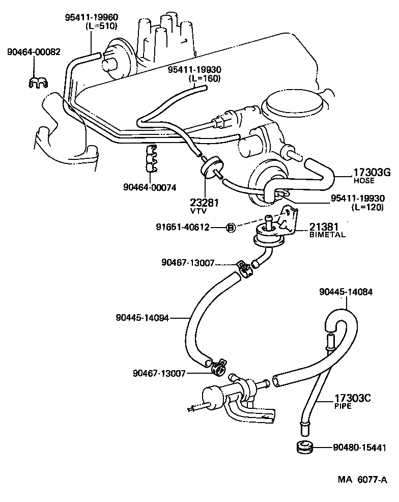  STARLET |  VACUUM PIPING