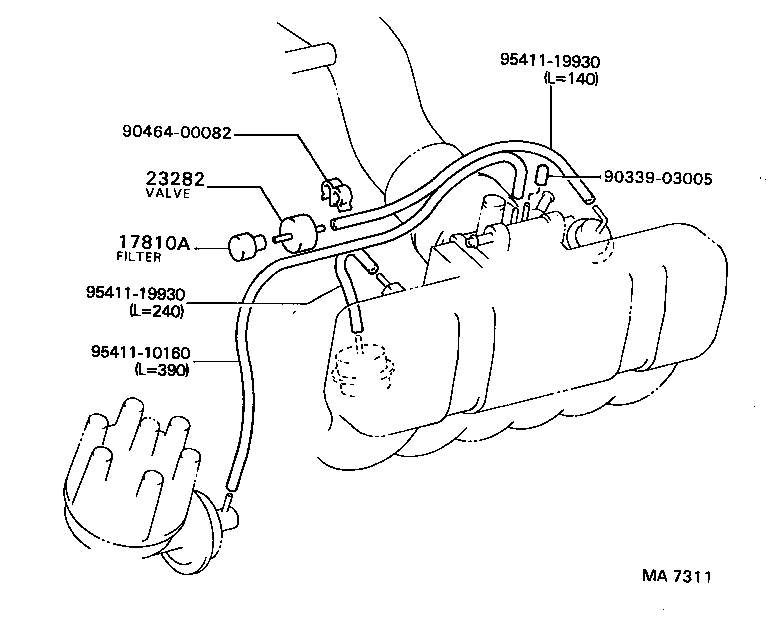  CRESSIDA |  VACUUM PIPING