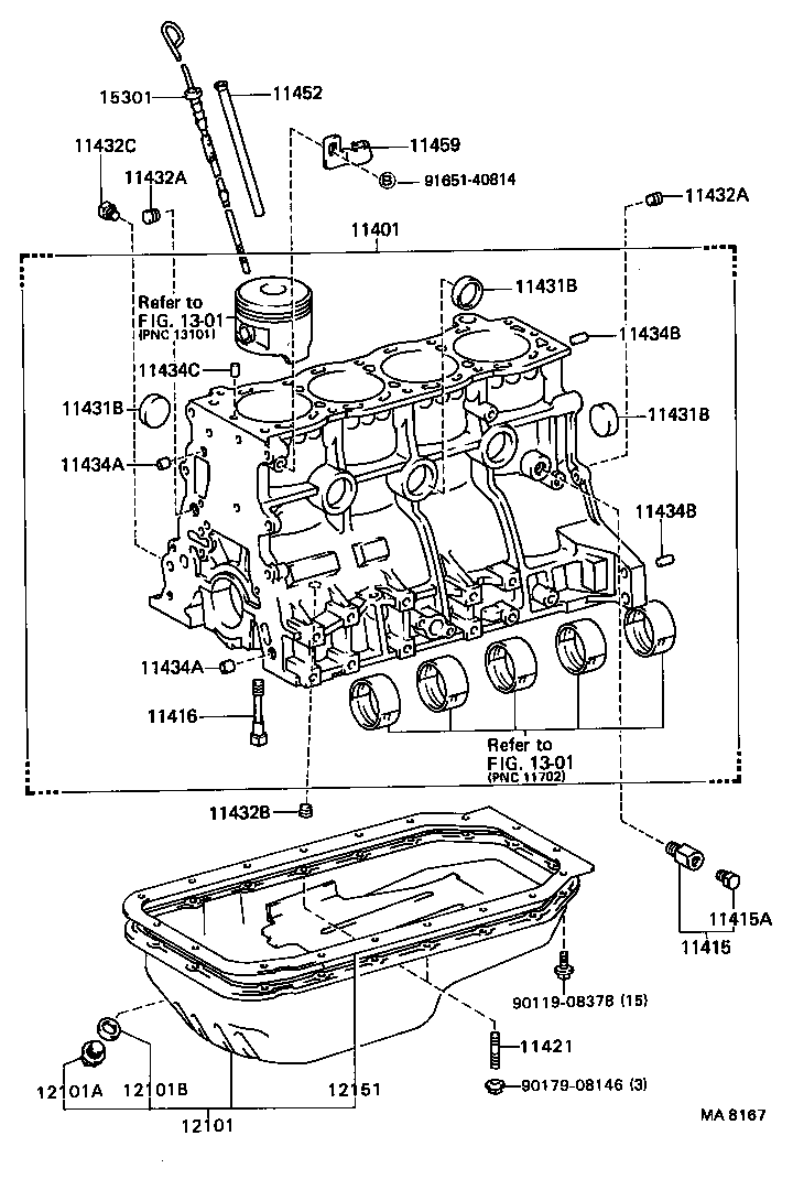  CRESSIDA |  CYLINDER BLOCK