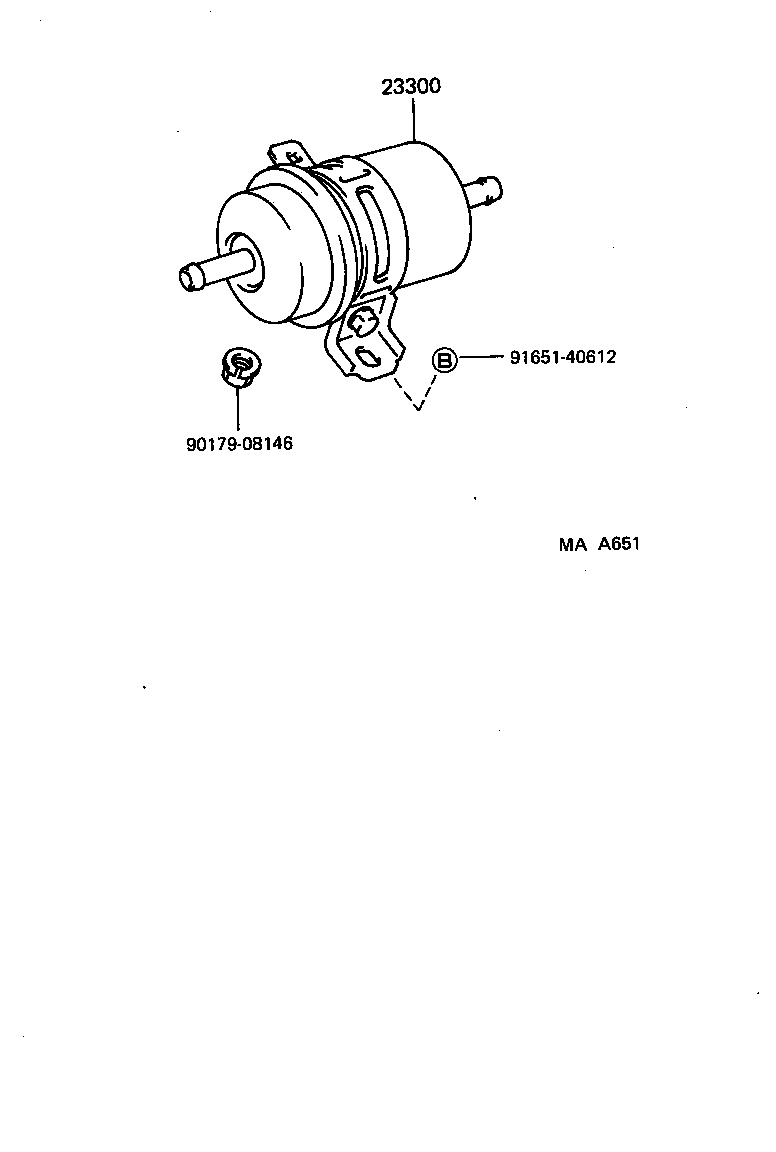  LAND CRUISER 60 |  FUEL FILTER