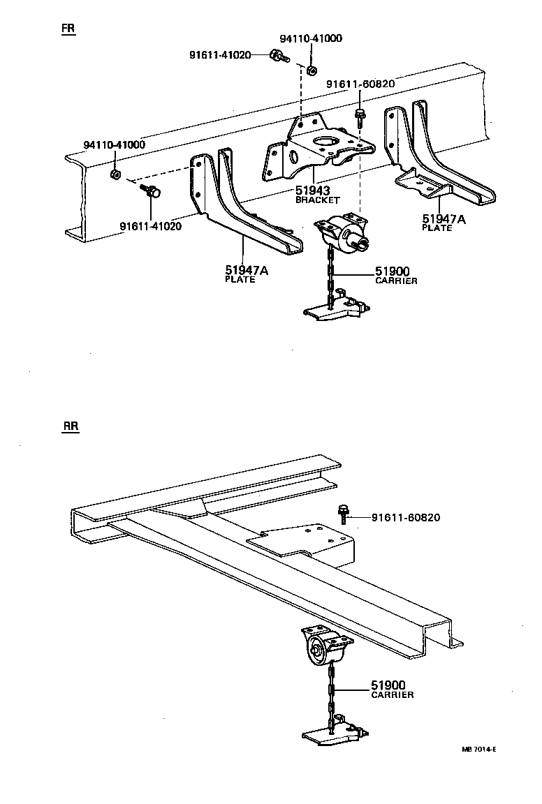  DYNA |  SPARE WHEEL CARRIER