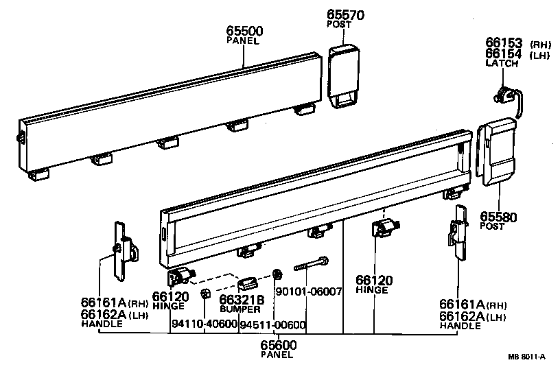  DYNA |  REAR BODY SIDE PANEL