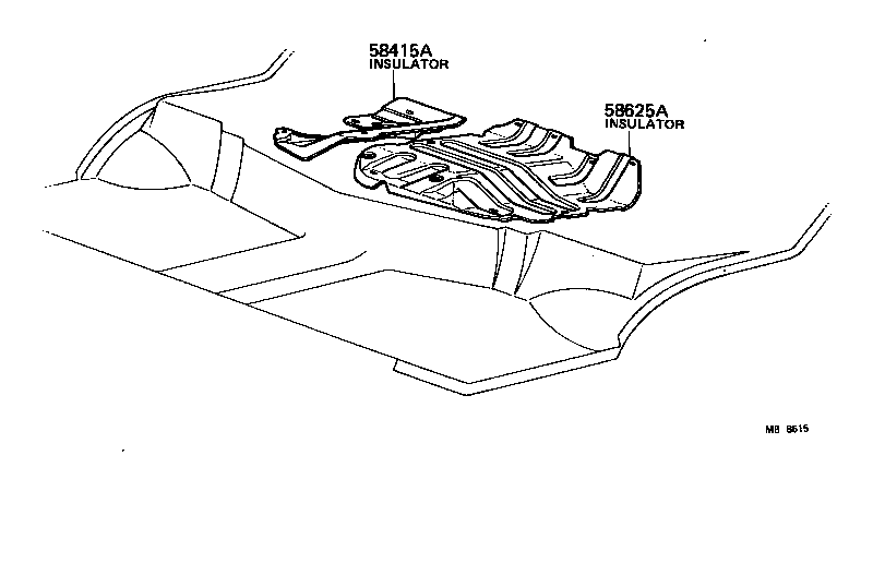  TOYOACE |  FLOOR INSULATOR