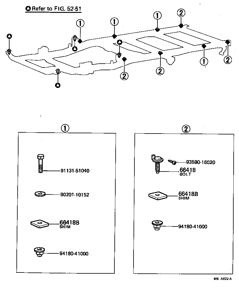  LITEACE |  REAR BODY MOUNTING