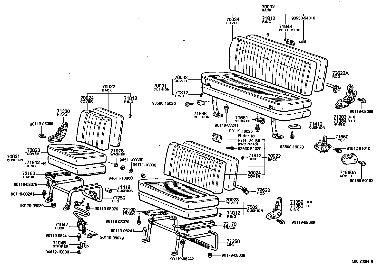  LITEACE |  SEAT SEAT TRACK