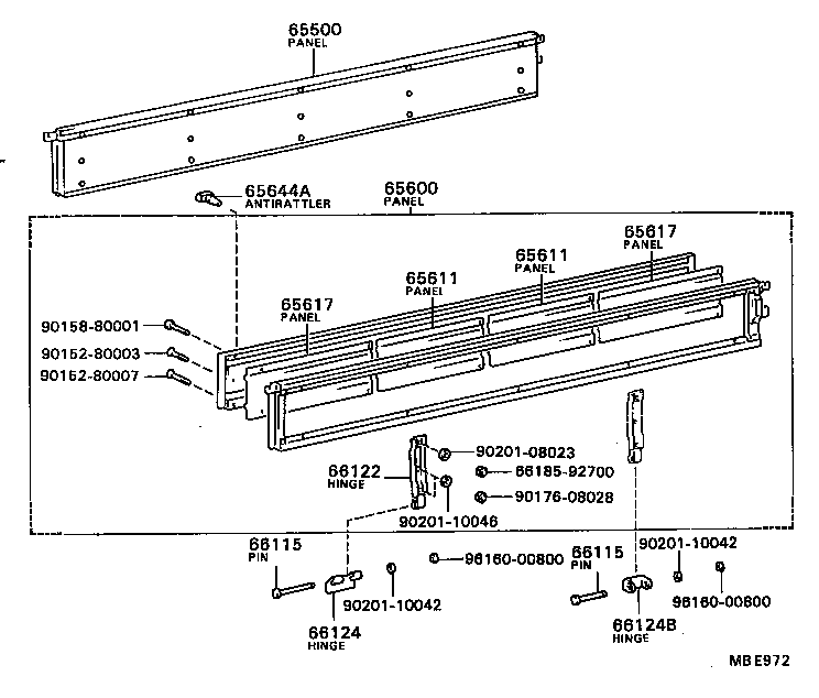  DYNA |  REAR BODY SIDE PANEL