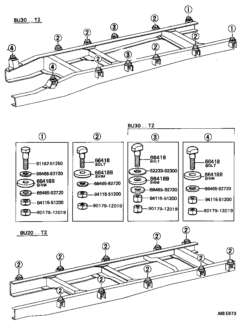  DYNA |  REAR BODY MOUNTING