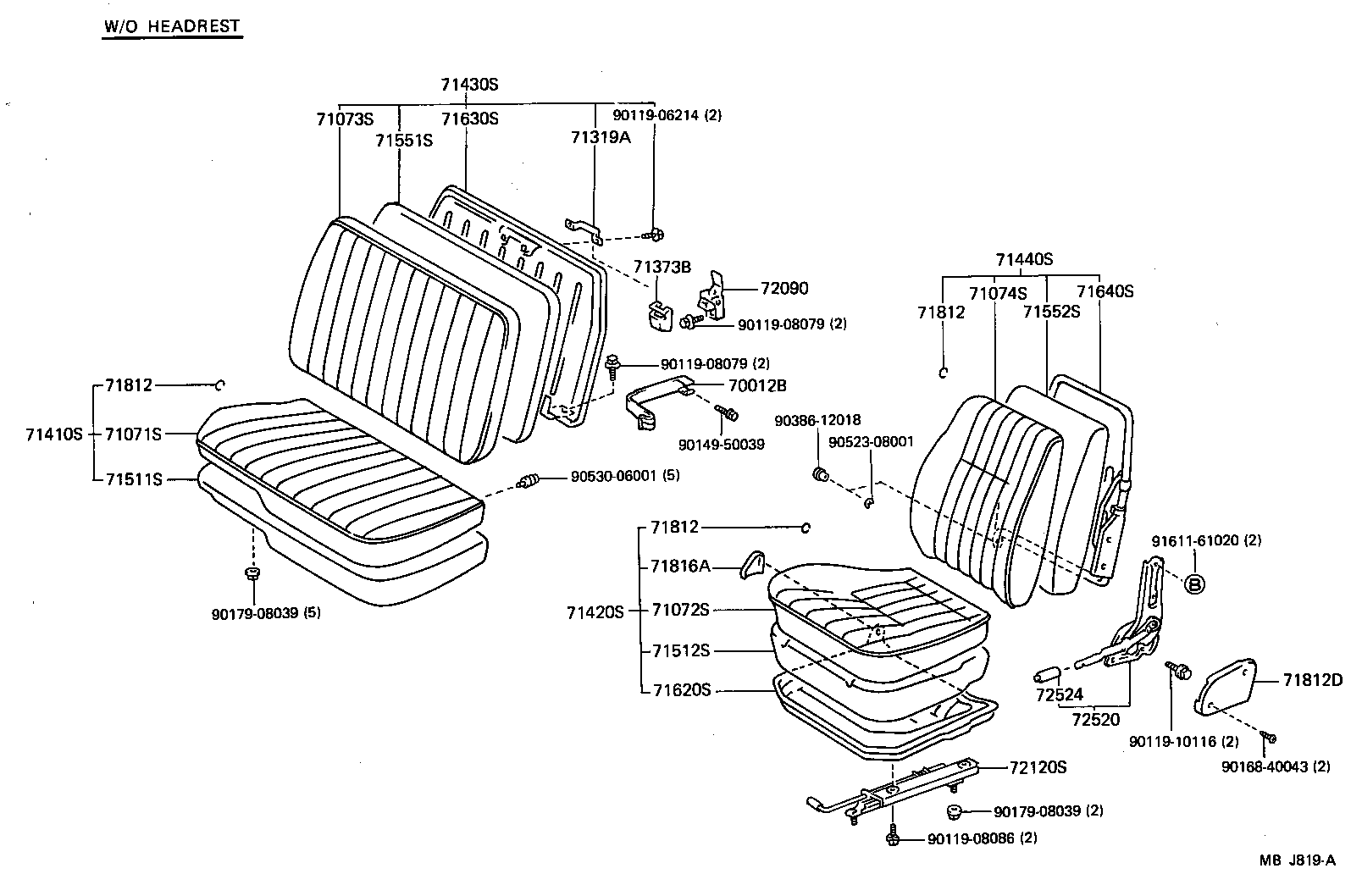  DYNA150 |  SEAT SEAT TRACK