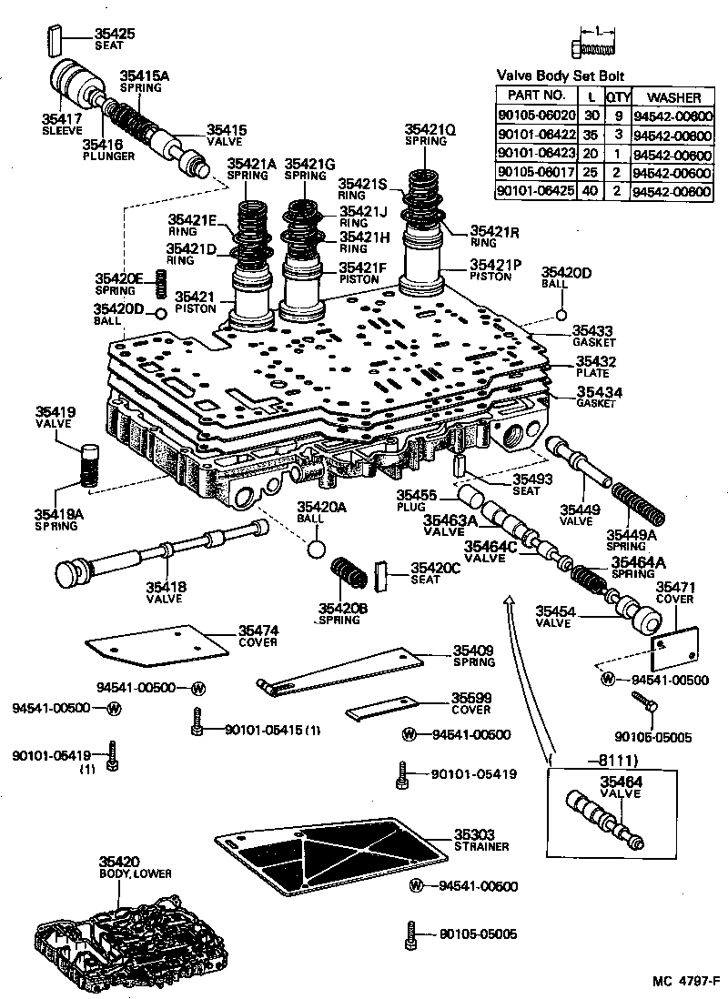  CELICA |  VALVE BODY OIL STRAINER ATM