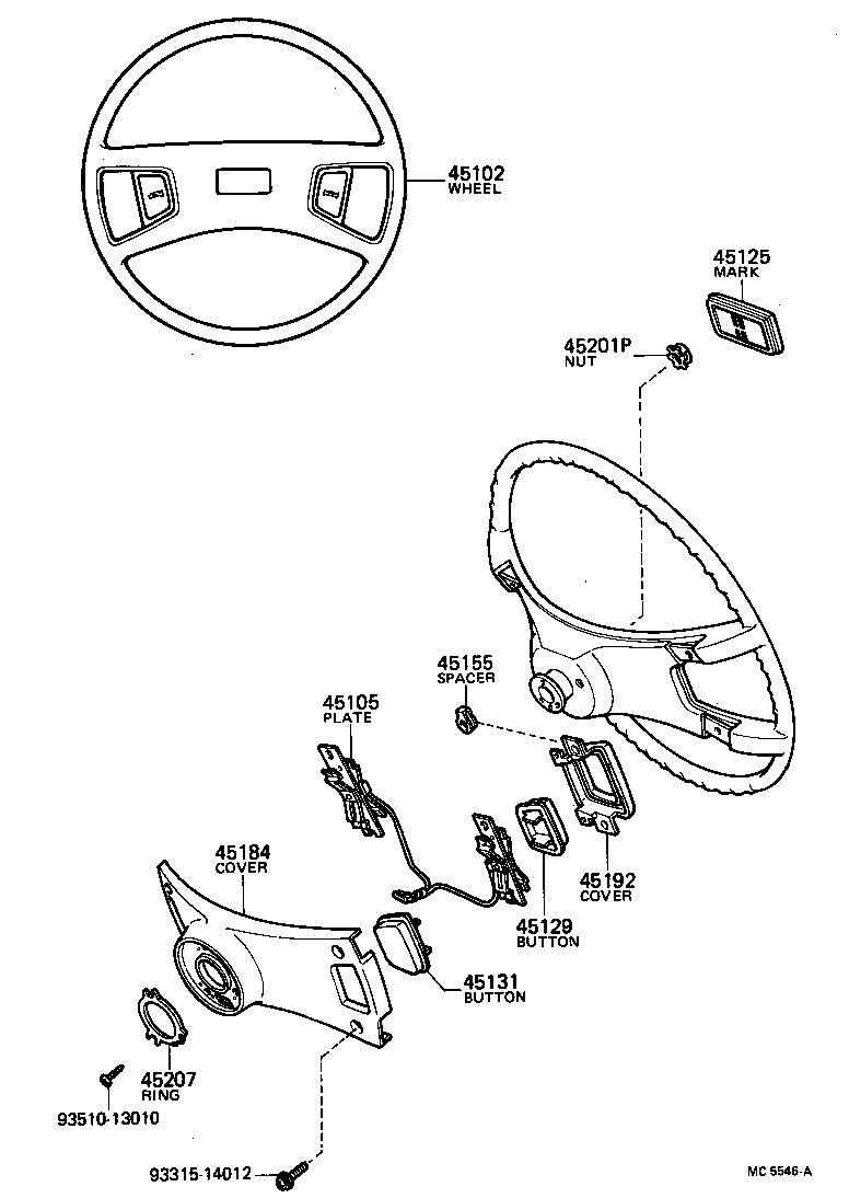  CRESSIDA |  STEERING WHEEL