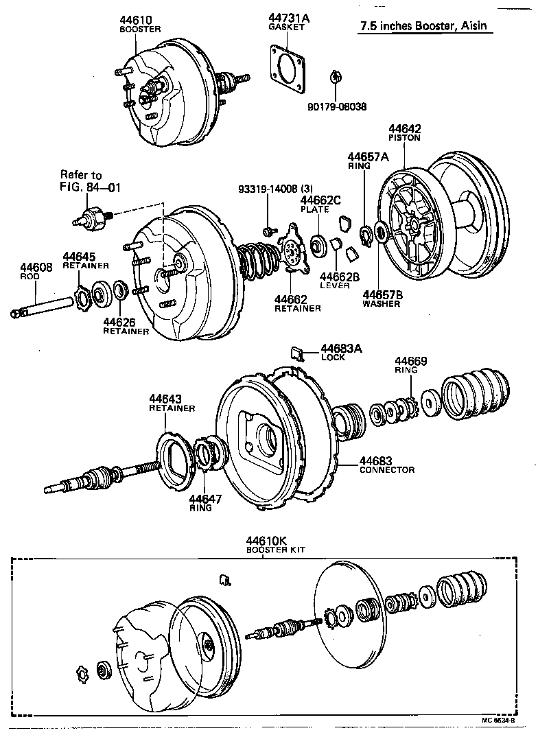  CROWN |  BRAKE BOOSTER VACUUM TUBE