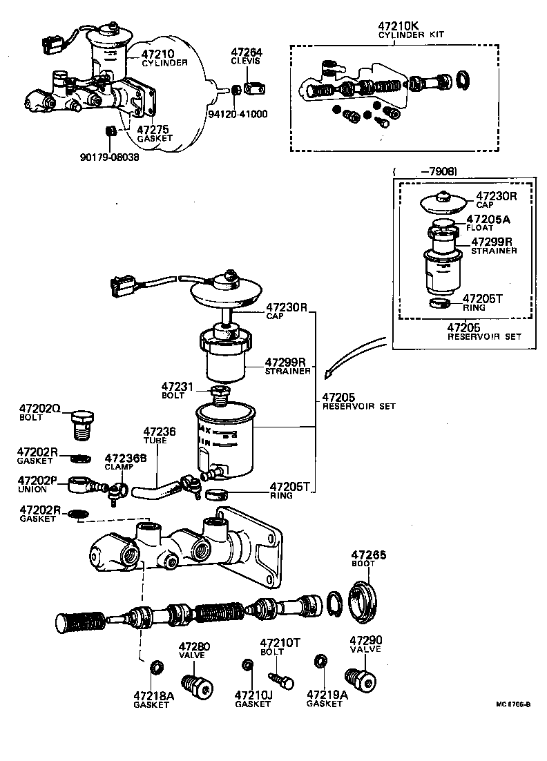  CRESSIDA |  BRAKE MASTER CYLINDER