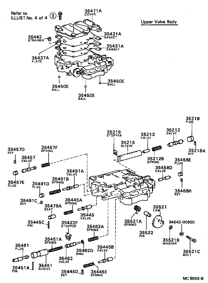  CAMRY |  VALVE BODY OIL STRAINER ATM