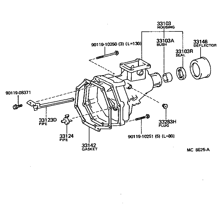  HILUX |  EXTENSION HOUSING MTM