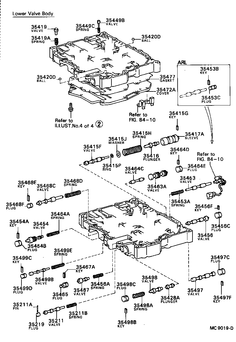  CAMRY |  VALVE BODY OIL STRAINER ATM