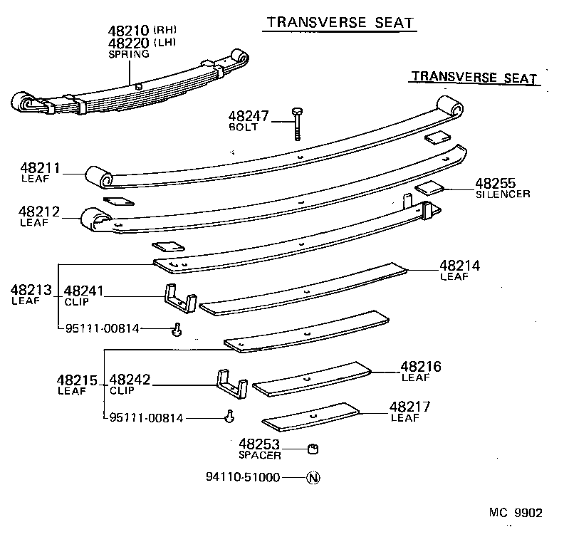  LAND CRUISER 60 |  REAR SPRING SHOCK ABSORBER