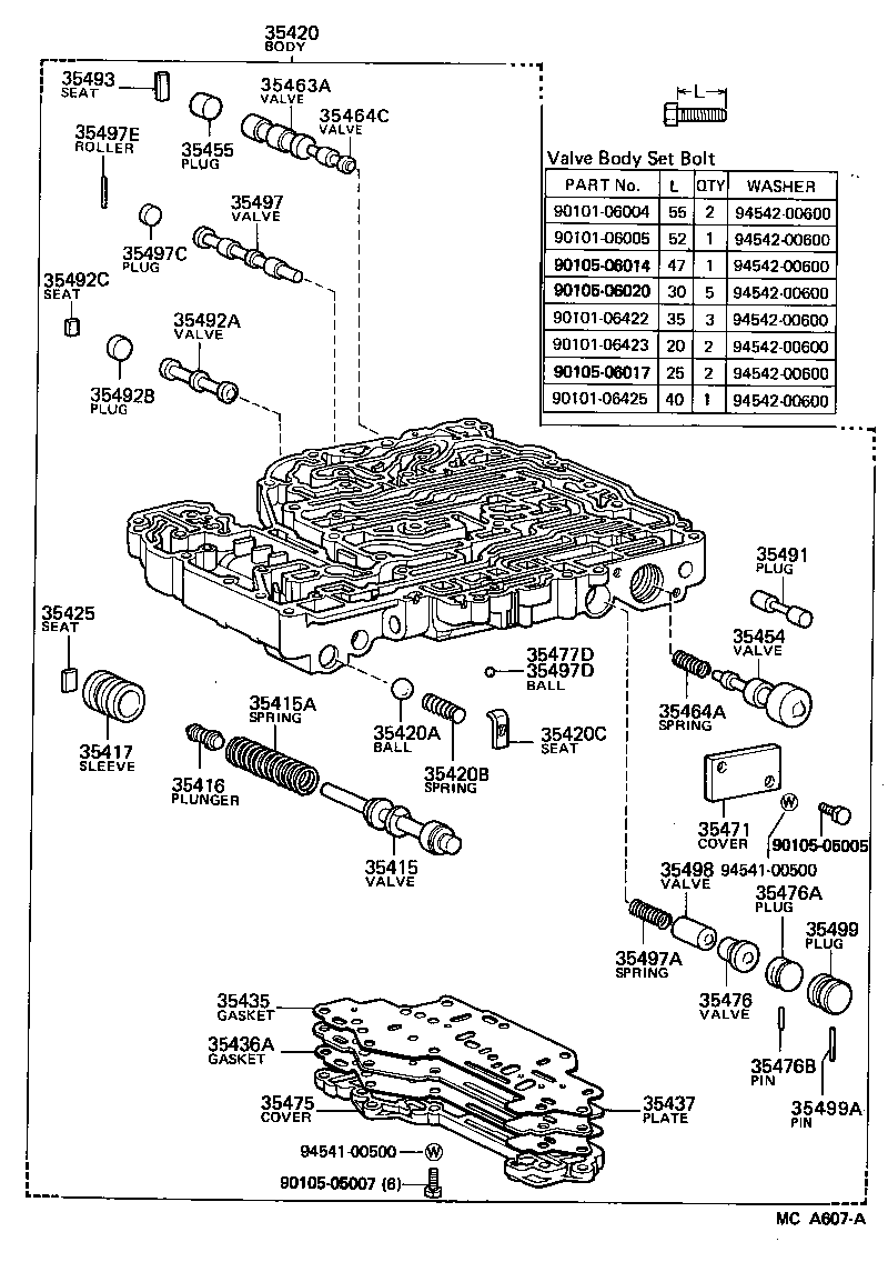  CROWN |  VALVE BODY OIL STRAINER ATM