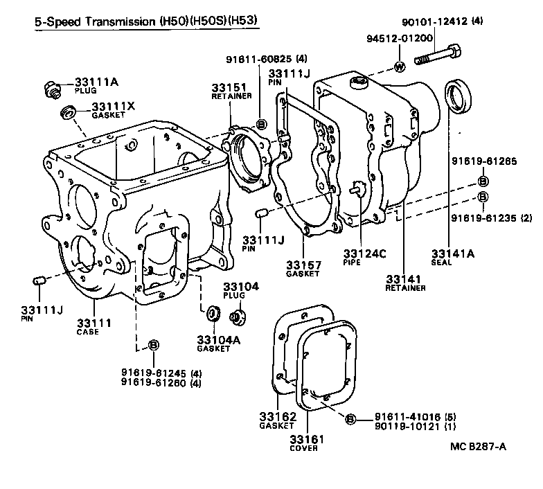  DYNA |  CLUTCH HOUSING TRANSMISSION CASE MTM