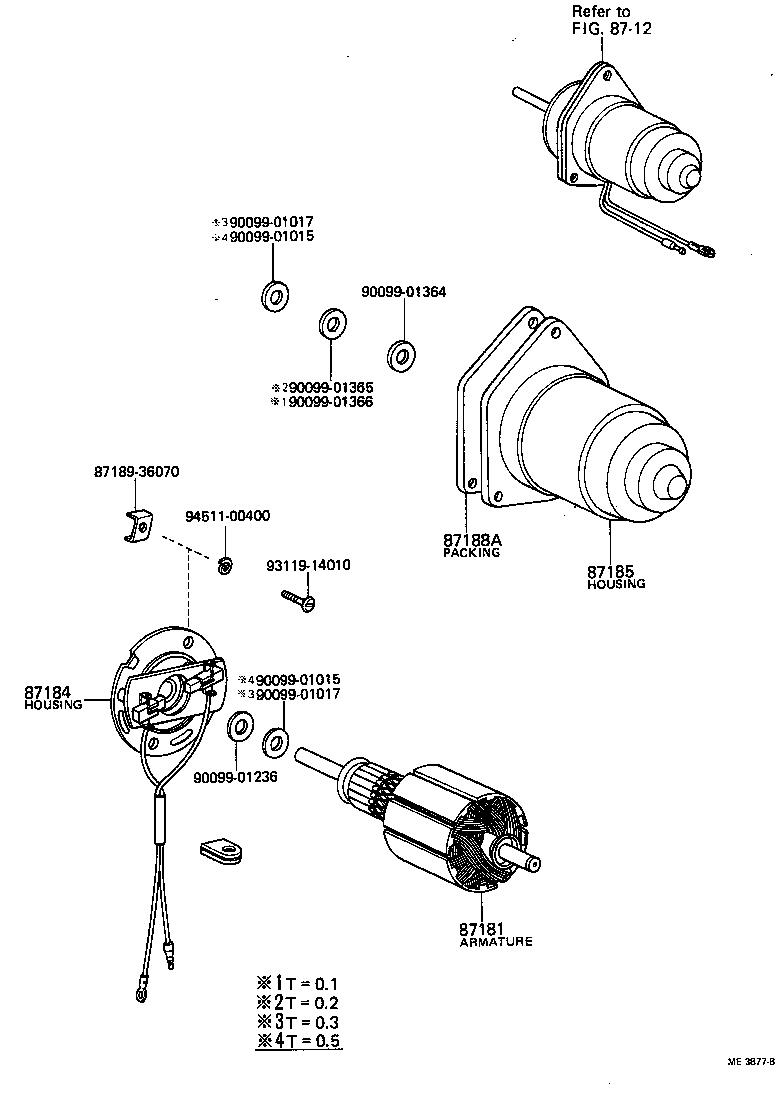  TOYOACE |  HEATING AIR CONDITIONING BLOWER MOTOR