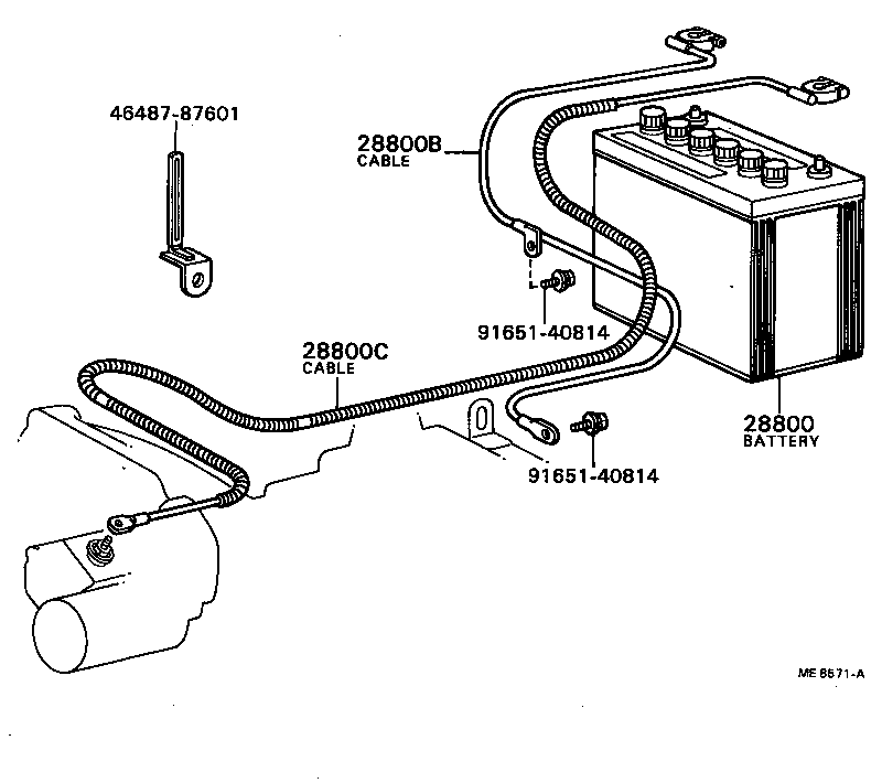  BLIZZARD |  BATTERY BATTERY CABLE