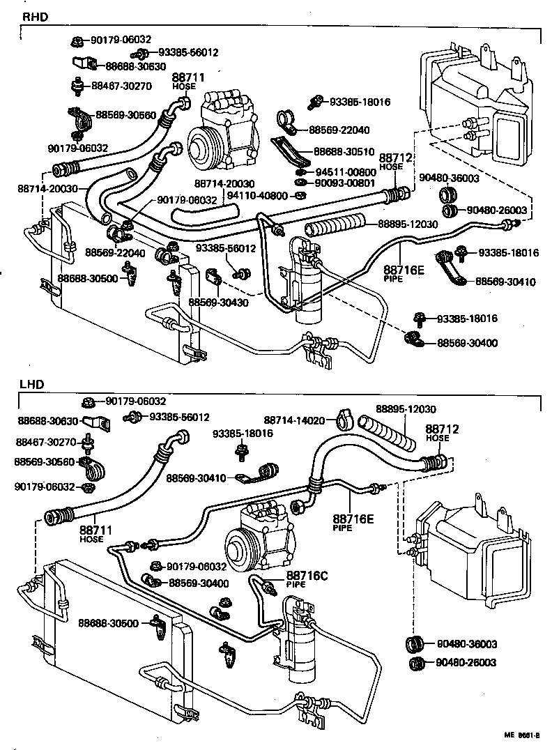  CROWN |  HEATING AIR CONDITIONING COOLER PIPING