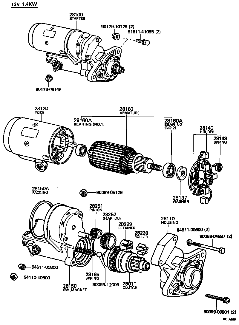  CELICA |  STARTER