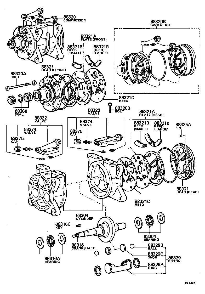  BLIZZARD |  HEATING AIR CONDITIONING COMPRESSOR