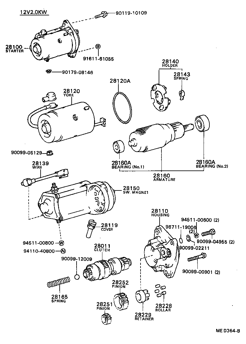  CAMRY |  STARTER