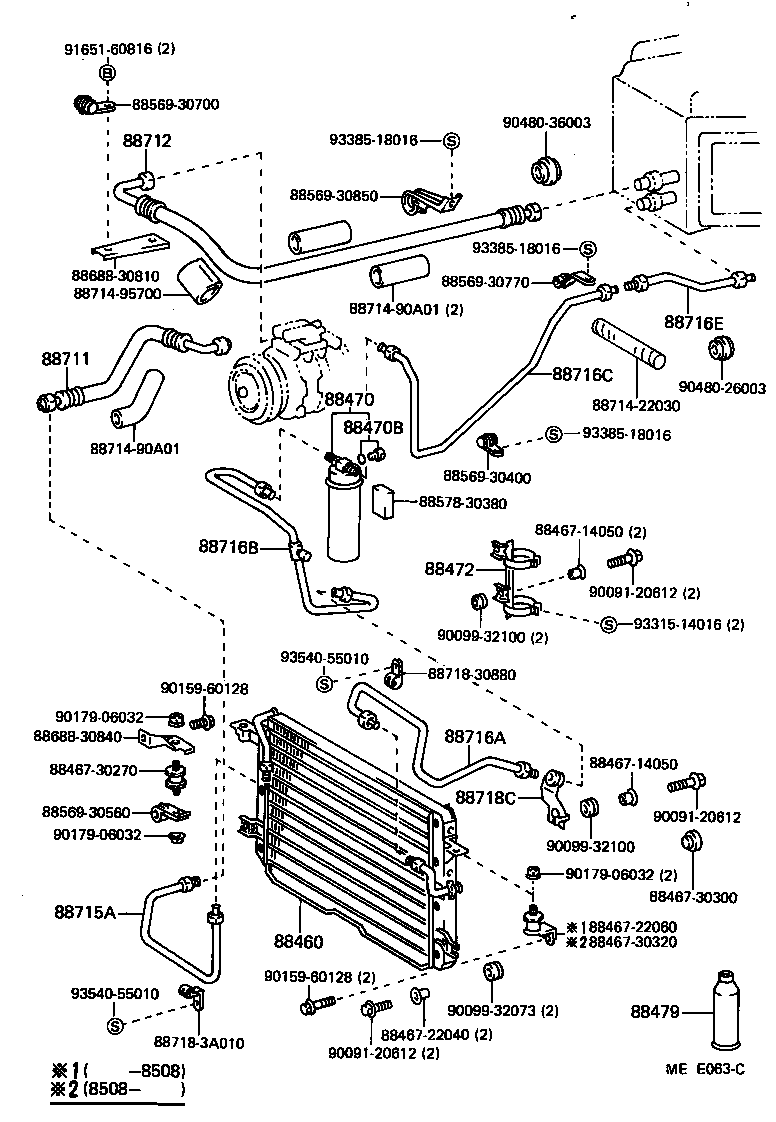  CROWN |  HEATING AIR CONDITIONING COOLER PIPING