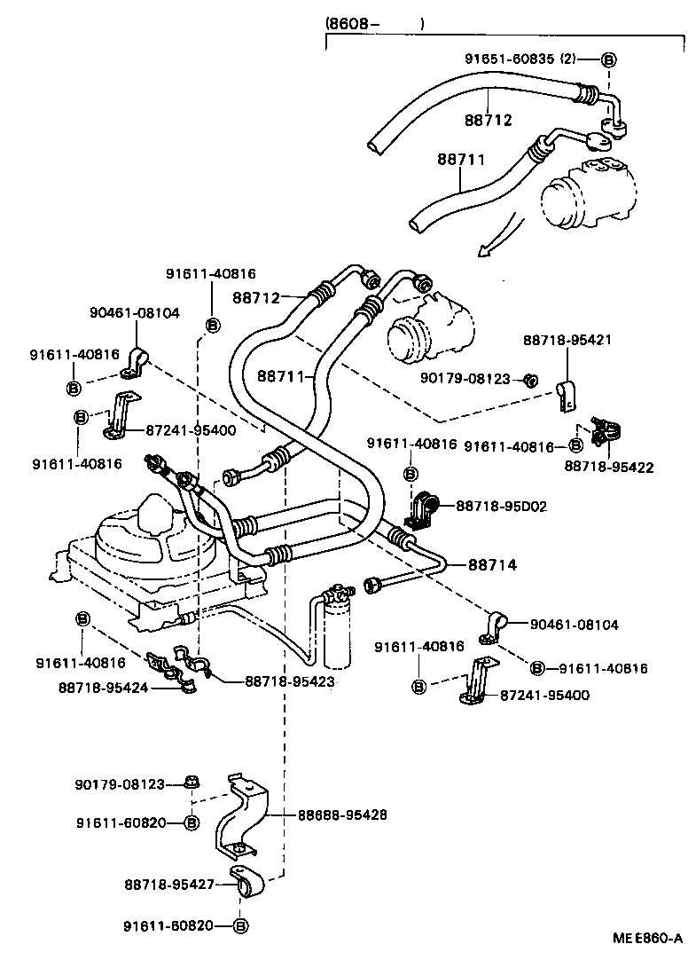  DYNA |  HEATING AIR CONDITIONING COOLER PIPING