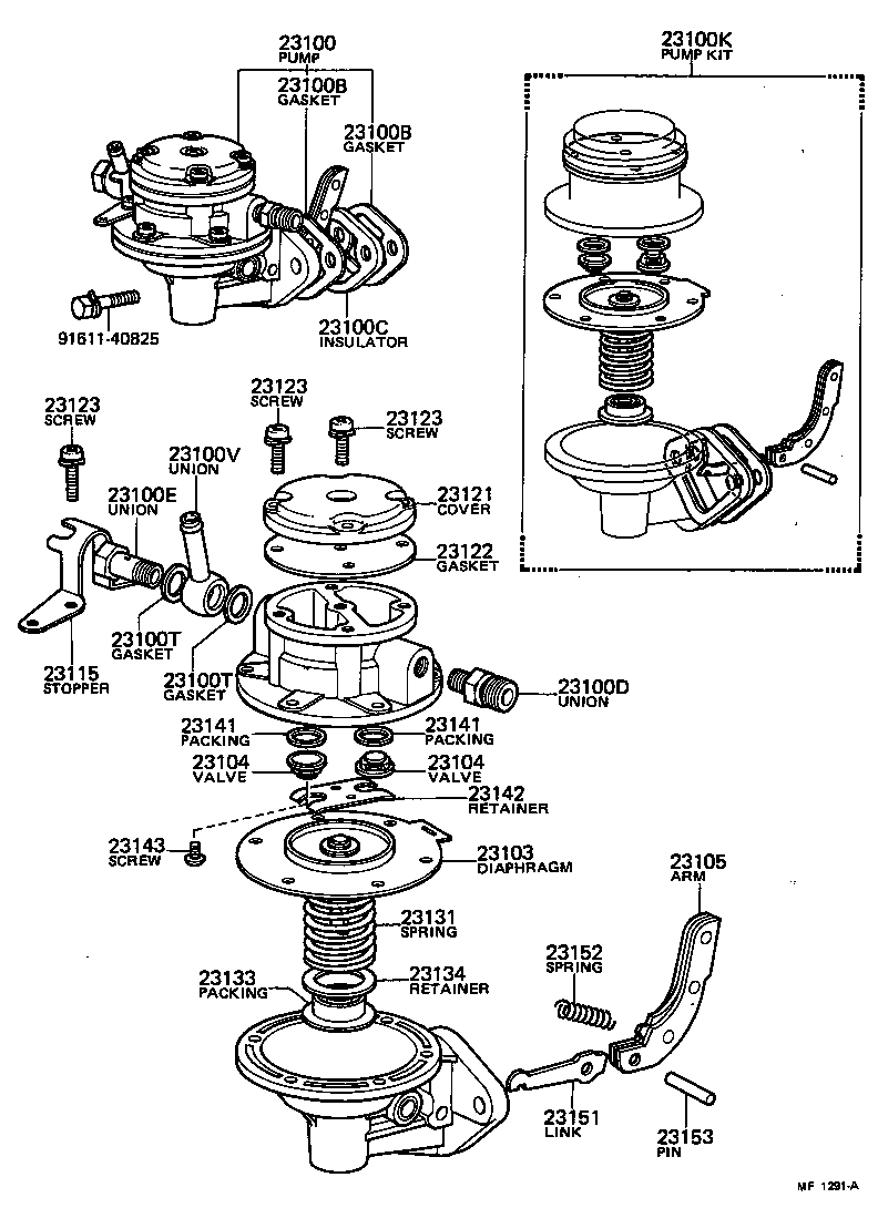  TOYOACE |  FUEL PUMP PIPE