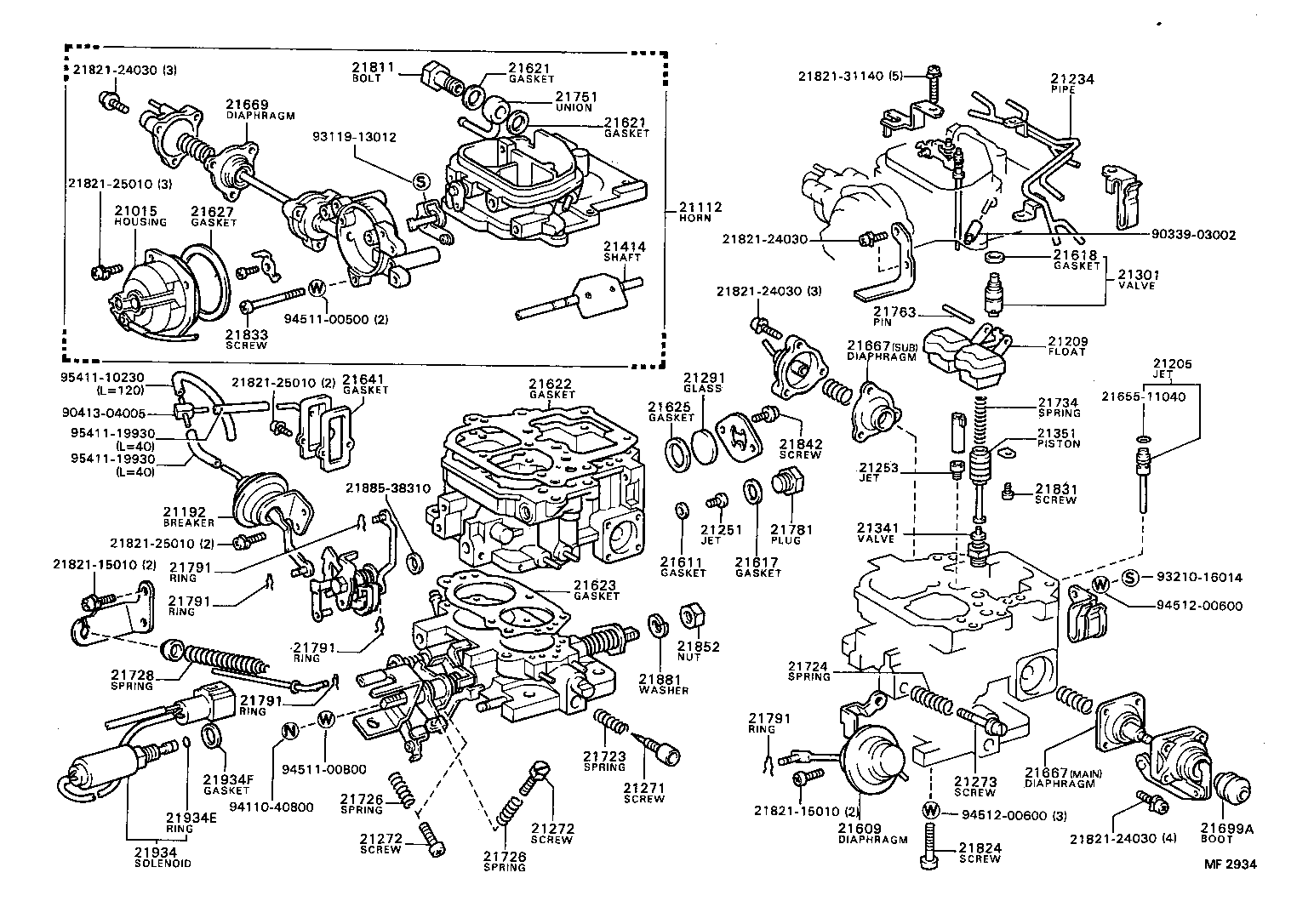  CRESSIDA |  CARBURETOR