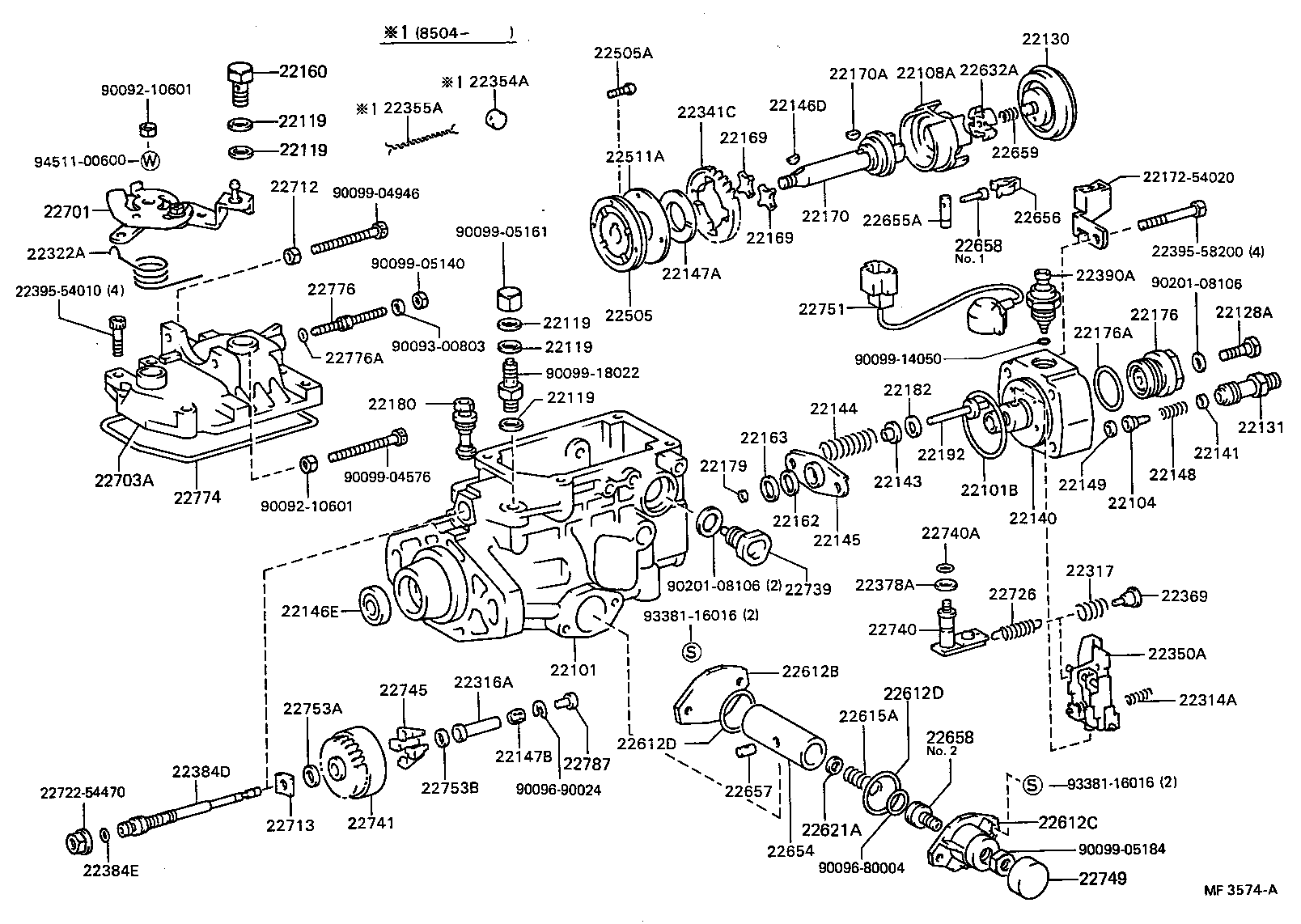  HIACE |  INJECTION PUMP BODY