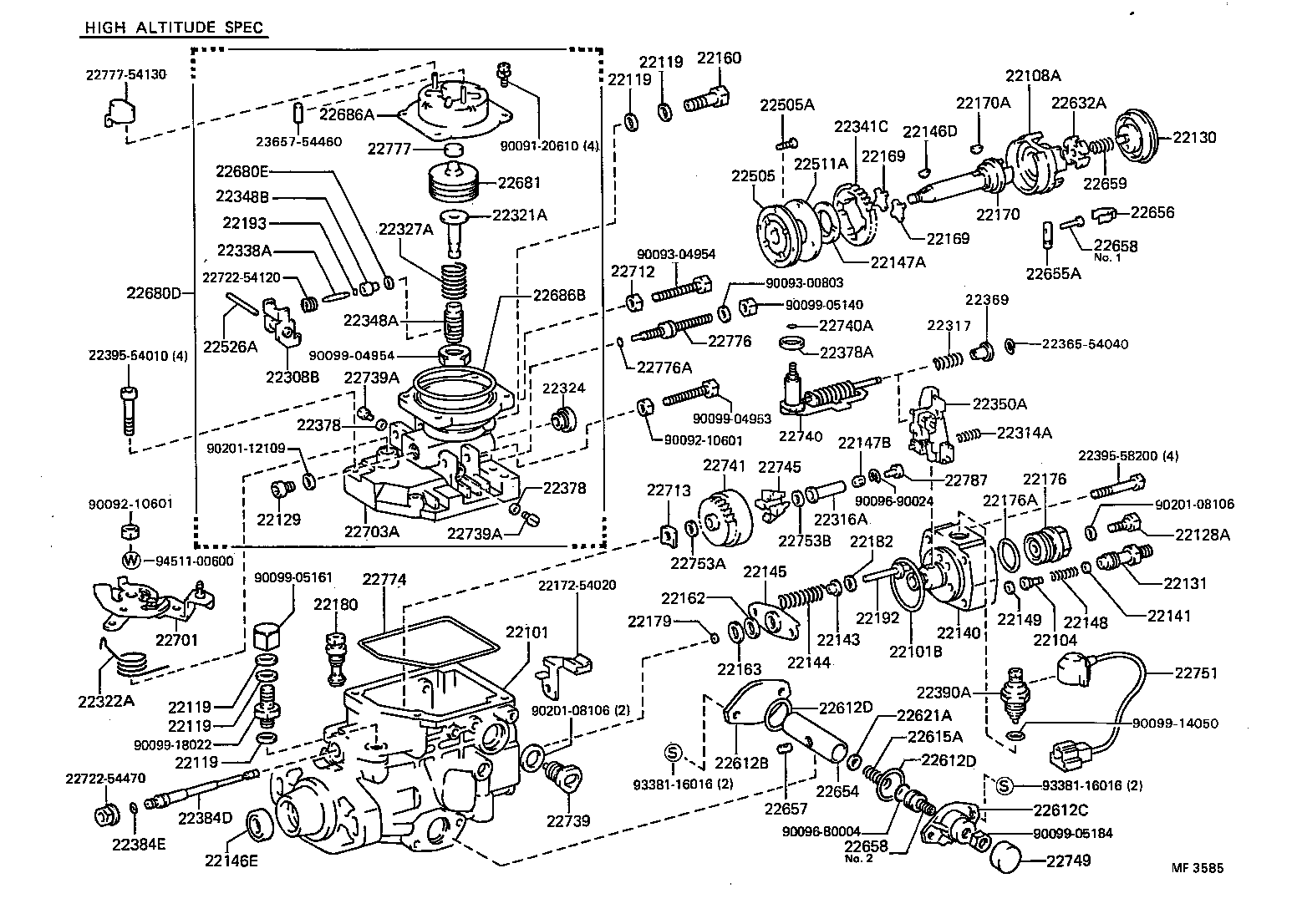  CRESSIDA |  INJECTION PUMP BODY