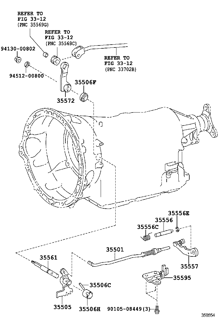  CROWN HYBRID |  THROTTLE LINK VALVE LEVER ATM