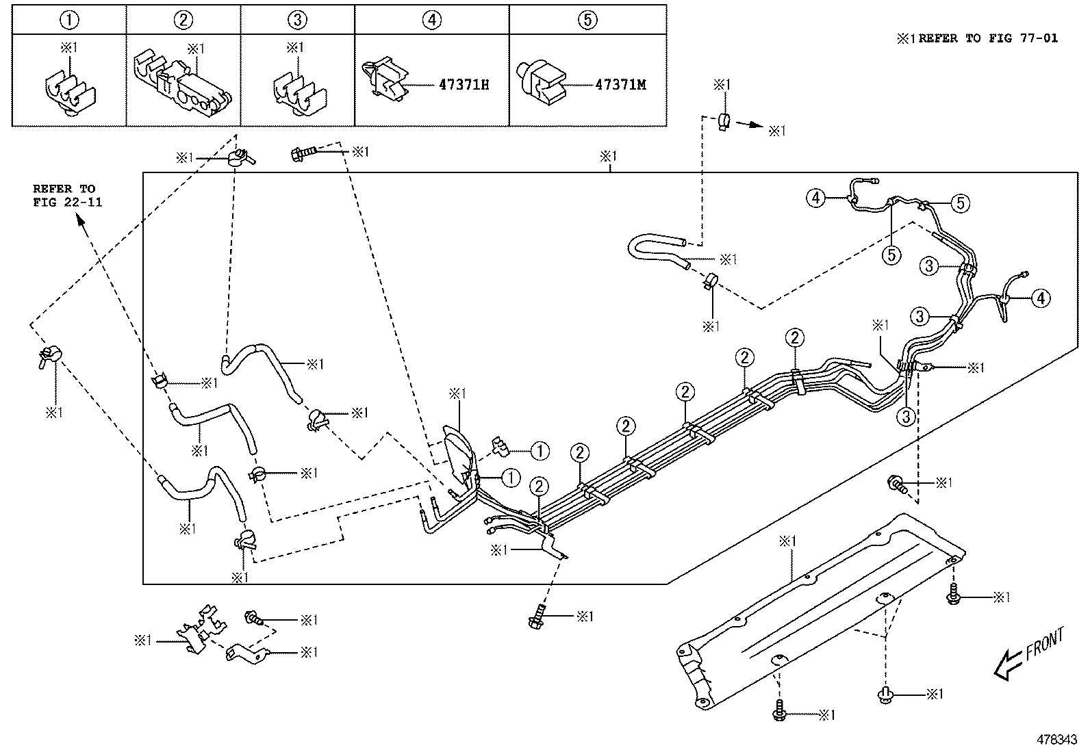  86 |  BRAKE TUBE CLAMP