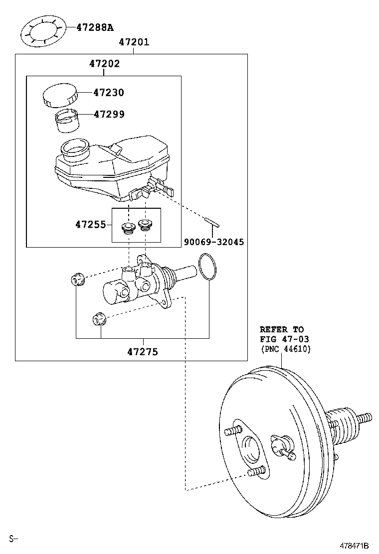  AURIS |  BRAKE MASTER CYLINDER