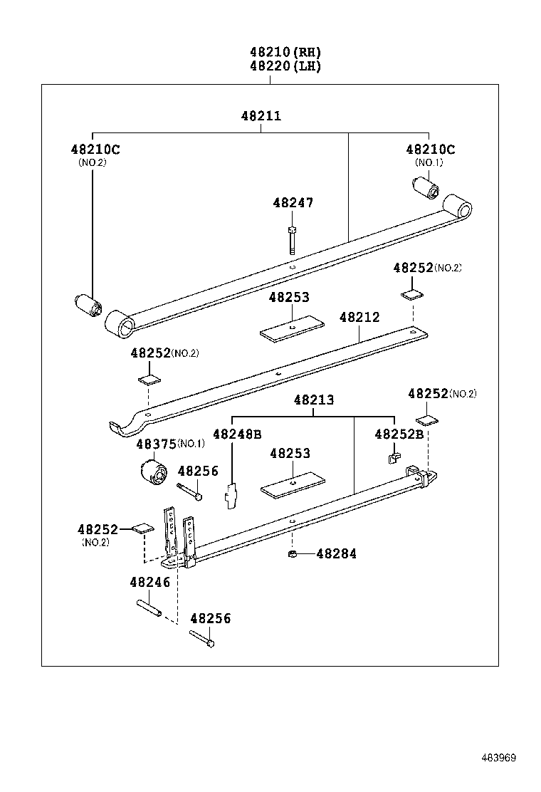  HIACE REGIUSACE |  REAR SPRING SHOCK ABSORBER