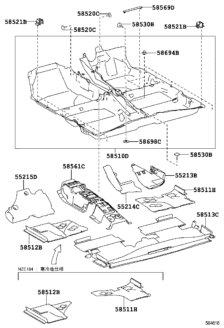  AURIS |  MAT CARPET