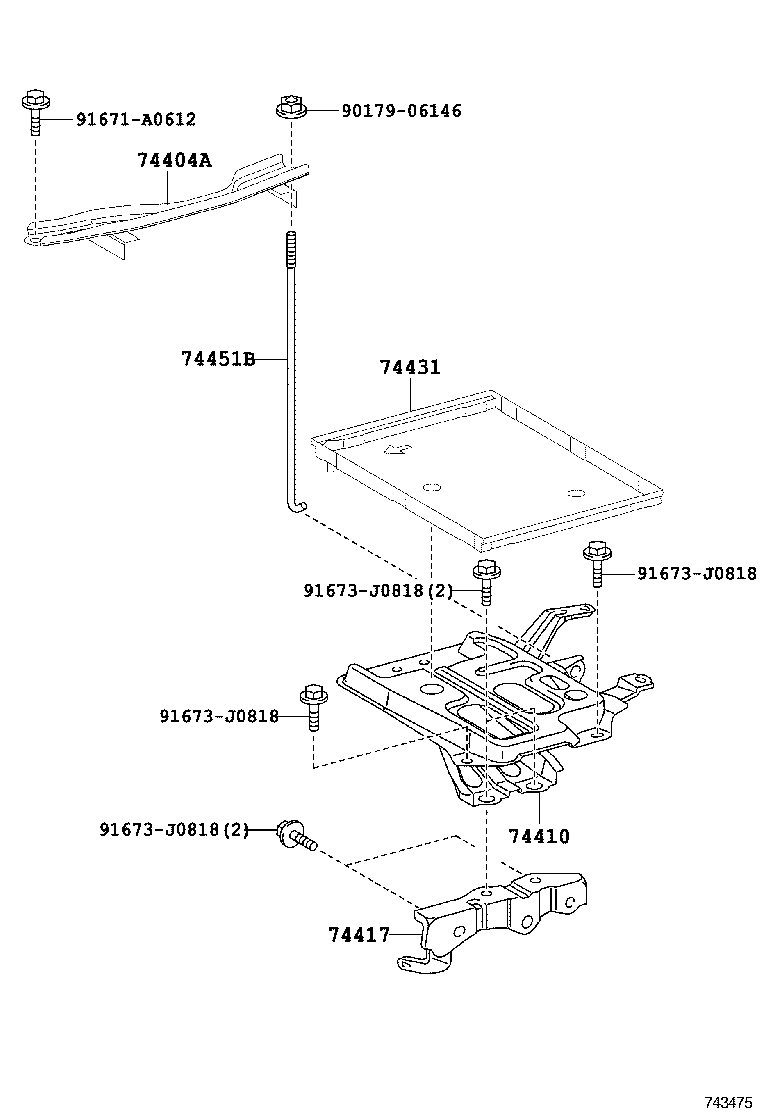  AURIS |  BATTERY CARRIER