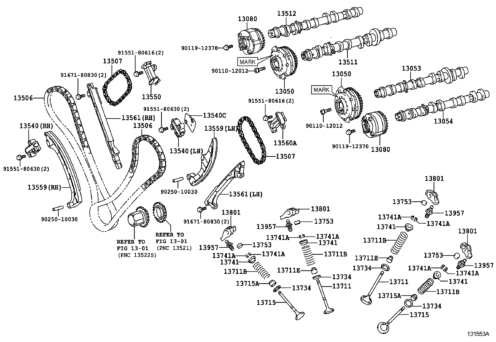  IS F |  CAMSHAFT VALVE