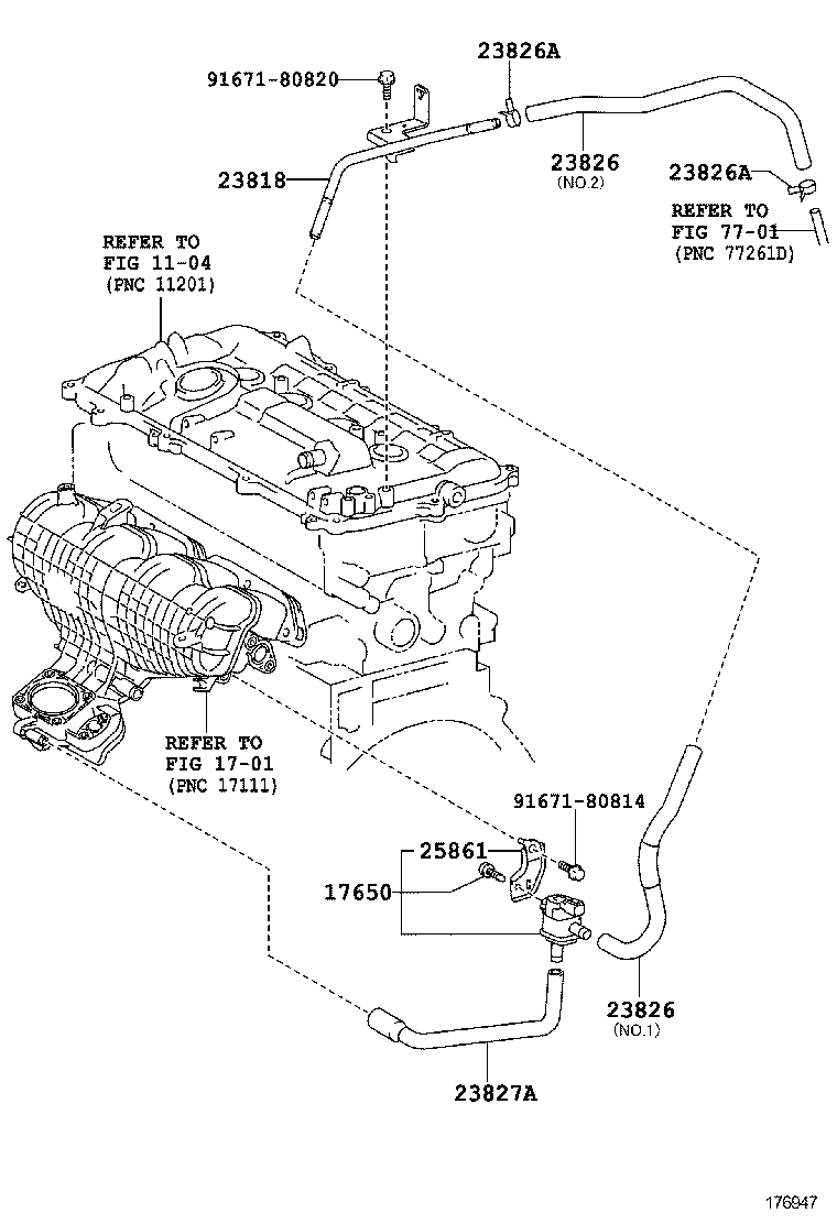  CT200H |  VACUUM PIPING